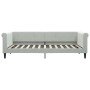 Trundle sofa bed with drawers light gray velvet 90x200 cm by vidaXL, Beds and slatted bases - Ref: Foro24-3197819, Price: 296...