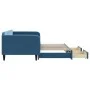 Sofá cama nido con cajones terciopelo azul 100x200 cm de vidaXL, Camas y somieres - Ref: Foro24-3197117, Precio: 297,26 €, De...