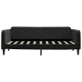 Sofá cama nido con cajones terciopelo negro 90x190 cm de vidaXL, Camas y somieres - Ref: Foro24-3197126, Precio: 274,85 €, De...