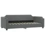 Trundle sofa bed with drawers dark gray fabric 100x200 cm by vidaXL, Beds and slatted bases - Ref: Foro24-3197694, Price: 475...