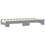 Sofá cama nido con cajones tela gris claro 100x200 cm de vidaXL, Camas y somieres - Ref: Foro24-3197693, Precio: 478,53 €, De...