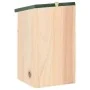 Casa para pájaros 4 unidades madera 12x12x22 cm de vidaXL, Pajareras - Ref: Foro24-41012, Precio: 34,91 €, Descuento: %