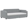 Sofá cama nido con cajones tela gris claro 90x200 cm de vidaXL, Camas y somieres - Ref: Foro24-3197688, Precio: 488,27 €, Des...