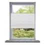 Plissee-Rollo, weißer Plissee-Vorhang, 110 x 125 cm von vidaXL, Jalousien und Jalousien - Ref: Foro24-240614, Preis: 27,90 €,...