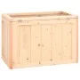 Hamsterkäfig aus massivem Tannenholz 60x35,5x42 cm von vidaXL, Käfige und Lebensräume für Kleintiere - Ref: Foro24-172378, Pr...