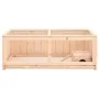 Hamsterkäfig aus massivem Tannenholz 104x52x38 cm von vidaXL, Käfige und Lebensräume für Kleintiere - Ref: Foro24-172383, Pre...