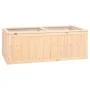 Hamsterkäfig aus massivem Tannenholz 104x52x38 cm von vidaXL, Käfige und Lebensräume für Kleintiere - Ref: Foro24-172383, Pre...