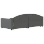 Trundle sofa bed with drawers dark gray fabric 90x200 cm by vidaXL, Beds and slatted bases - Ref: Foro24-3197567, Price: 294,...