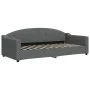 Trundle sofa bed with drawers dark gray fabric 90x200 cm by vidaXL, Beds and slatted bases - Ref: Foro24-3197567, Price: 294,...