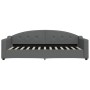 Trundle sofa bed with drawers dark gray fabric 90x200 cm by vidaXL, Beds and slatted bases - Ref: Foro24-3197567, Price: 280,...