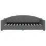 Trundle sofa bed with drawers dark gray fabric 90x200 cm by vidaXL, Beds and slatted bases - Ref: Foro24-3197567, Price: 294,...