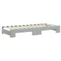 Trundle sofa bed with drawers light gray velvet 80x200 cm by vidaXL, Beds and slatted bases - Ref: Foro24-3197836, Price: 457...