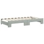 Trundle sofa bed with drawers light gray velvet 90x190 cm by vidaXL, Beds and slatted bases - Ref: Foro24-3197856, Price: 458...