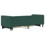 Trundle sofa bed with drawers dark green velvet 80x200 cm by vidaXL, Beds and slatted bases - Ref: Foro24-3196734, Price: 282...