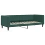Trundle sofa bed with drawers dark green velvet 80x200 cm by vidaXL, Beds and slatted bases - Ref: Foro24-3196734, Price: 282...