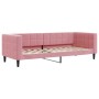 Trundle sofa bed with pink velvet drawers 80x200 cm by vidaXL, Beds and slatted bases - Ref: Foro24-3196735, Price: 302,67 €,...