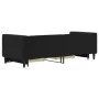Sofá cama nido con cajones terciopelo negro 80x200 cm de vidaXL, Camas y somieres - Ref: Foro24-3196736, Precio: 283,49 €, De...