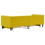 Sofá cama nido con cajones terciopelo amarillo 80x200 cm de vidaXL, Camas y somieres - Ref: Foro24-3196737, Precio: 292,11 €,...