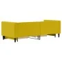 Trundle sofa bed with drawers yellow velvet 80x200 cm by vidaXL, Beds and slatted bases - Ref: Foro24-3196737, Price: 274,75 ...