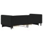 Trundle sofa bed with drawers black velvet 90x200 cm by vidaXL, Beds and slatted bases - Ref: Foro24-3196743, Price: 280,82 €...