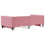 Ausziehbares Schlafsofa mit rosa Samtschubladen 100x200 cm von vidaXL, Betten und Lattenroste - Ref: Foro24-3196749, Preis: 3...