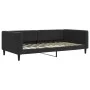 Trundle sofa bed with drawers black velvet 100x200 cm by vidaXL, Beds and slatted bases - Ref: Foro24-3196750, Price: 301,98 ...