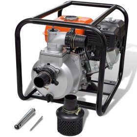 Gasoline engine water pump 50 mm connection 4800 W by vidaXL, Pumps for pools, fountains and ponds - Ref: Foro24-140934, Pric...