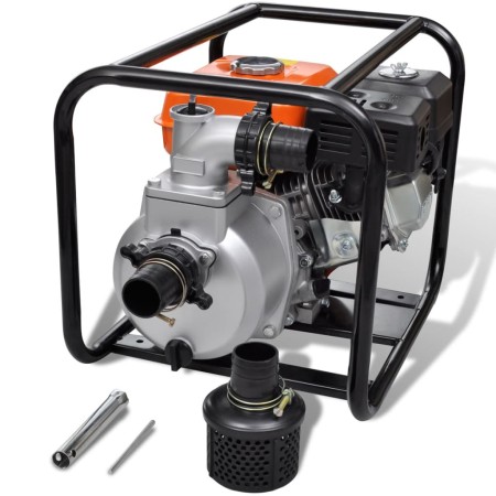 Gasoline engine water pump 50 mm connection 4800 W by vidaXL, Pumps for pools, fountains and ponds - Ref: Foro24-140934, Pric...