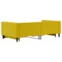 Trundle sofa bed with drawers yellow velvet 100x200 cm by vidaXL, Beds and slatted bases - Ref: Foro24-3196751, Price: 289,95...