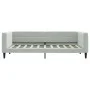Trundle sofa bed with drawers light gray velvet 90x190 cm by vidaXL, Beds and slatted bases - Ref: Foro24-3196752, Price: 284...