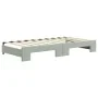 Trundle sofa bed with drawers light gray velvet 90x190 cm by vidaXL, Beds and slatted bases - Ref: Foro24-3196752, Price: 284...