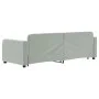 Trundle sofa bed with drawers light gray velvet 80x200 cm by vidaXL, Beds and slatted bases - Ref: Foro24-3196970, Price: 302...