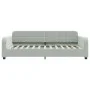 Trundle sofa bed with drawers light gray velvet 80x200 cm by vidaXL, Beds and slatted bases - Ref: Foro24-3196970, Price: 302...