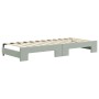 Sofá cama nido con cajones terciopelo gris claro 80x200 cm de vidaXL, Camas y somieres - Ref: Foro24-3196970, Precio: 307,56 ...