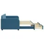 Sofá cama nido con cajones terciopelo azul 80x200 cm de vidaXL, Camas y somieres - Ref: Foro24-3196969, Precio: 285,97 €, Des...