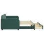 Sofá cama nido con cajones terciopelo verde oscuro 80x200 cm de vidaXL, Camas y somieres - Ref: Foro24-3196972, Precio: 287,8...