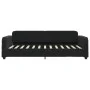 Sofá cama nido con cajones terciopelo negro 80x200 cm de vidaXL, Camas y somieres - Ref: Foro24-3196974, Precio: 288,26 €, De...