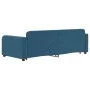 Trundle sofa bed with drawers blue velvet 90x200 cm by vidaXL, Beds and slatted bases - Ref: Foro24-3196976, Price: 313,50 €,...