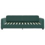 Trundle sofa bed with drawers dark green velvet 90x200 cm by vidaXL, Beds and slatted bases - Ref: Foro24-3196979, Price: 311...