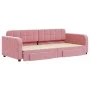 Trundle sofa bed with pink velvet drawers 90x200 cm by vidaXL, Beds and slatted bases - Ref: Foro24-3196980, Price: 364,43 €,...