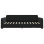 Sofá cama nido con cajones terciopelo negro 90x200 cm de vidaXL, Camas y somieres - Ref: Foro24-3196981, Precio: 300,26 €, De...