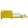 Trundle sofa bed with drawers yellow velvet 90x200 cm by vidaXL, Beds and slatted bases - Ref: Foro24-3196982, Price: 287,73 ...