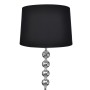 Stehlampenschirm und hohe Halterung mit 4 schwarzen Ornamentkugeln von vidaXL, Lampen - Ref: Foro24-240903, Preis: 61,25 €, R...