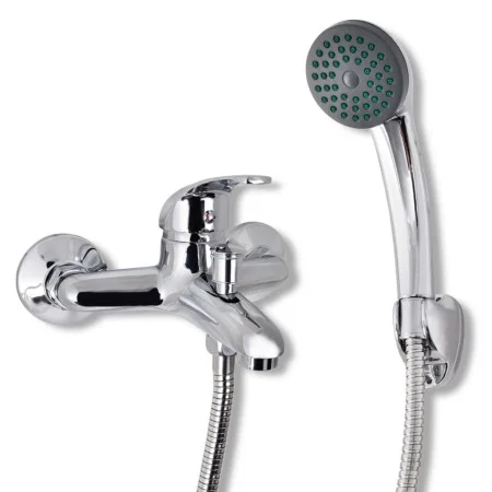 Kit de grifo mezclador para ducha de baño cromado de vidaXL, Grifos - Ref: Foro24-140832, Precio: 35,38 €, Descuento: %
