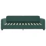 Trundle sofa bed with drawers dark green velvet 100x200 cm by vidaXL, Beds and slatted bases - Ref: Foro24-3196986, Price: 30...