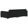 Trundle sofa bed with drawers black velvet 100x200 cm by vidaXL, Beds and slatted bases - Ref: Foro24-3196988, Price: 311,64 ...