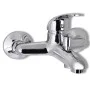 Kit de grifo mezclador para ducha de baño cromado de vidaXL, Grifos - Ref: Foro24-140832, Precio: 35,38 €, Descuento: %