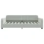 Trundle sofa bed with drawers light gray velvet 90x190 cm by vidaXL, Beds and slatted bases - Ref: Foro24-3196990, Price: 280...