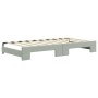 Sofá cama nido con cajones terciopelo gris claro 90x190 cm de vidaXL, Camas y somieres - Ref: Foro24-3196990, Precio: 285,00 ...