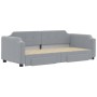 Sofá cama nido con cajones tela gris claro 80x200 cm de vidaXL, Camas y somieres - Ref: Foro24-3197665, Precio: 289,26 €, Des...